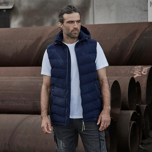 Syzmik Streetworx Hooded Puffer Vest