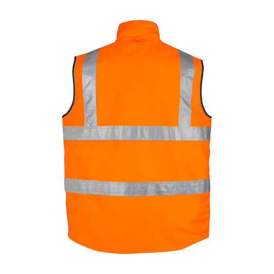 Syzmik Hi Vis Lightweight Taped Fleece Lined Vest
