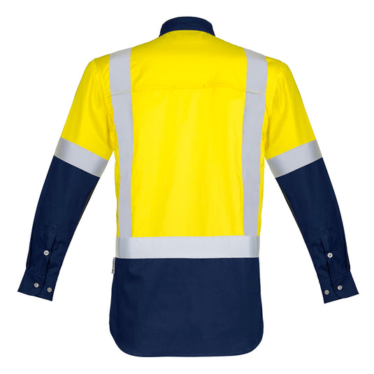 Syzmik Hi Vis Spliced Industrial Work Shirt