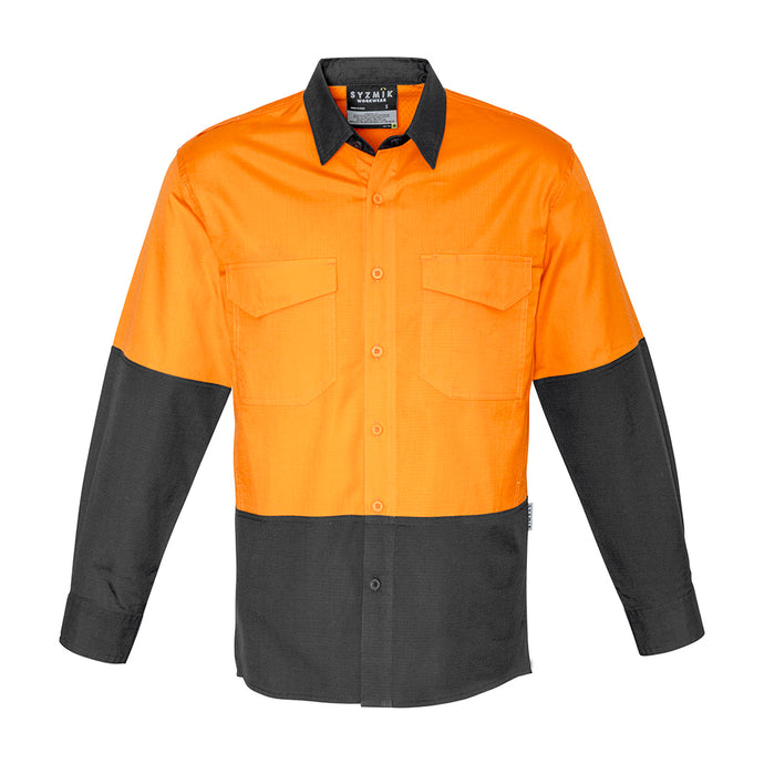 Syzmik Hi Vis Rugged Cooling Spliced Shirt