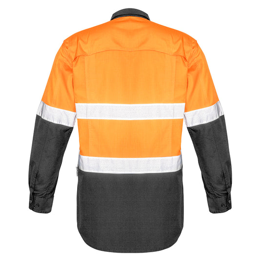 Syzmik Hi Vis Rugged Cooling Taped Spliced Shirt