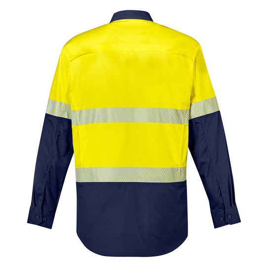 Syzmik Hi Vis Rugged Cooling Ripstop Work Shirt