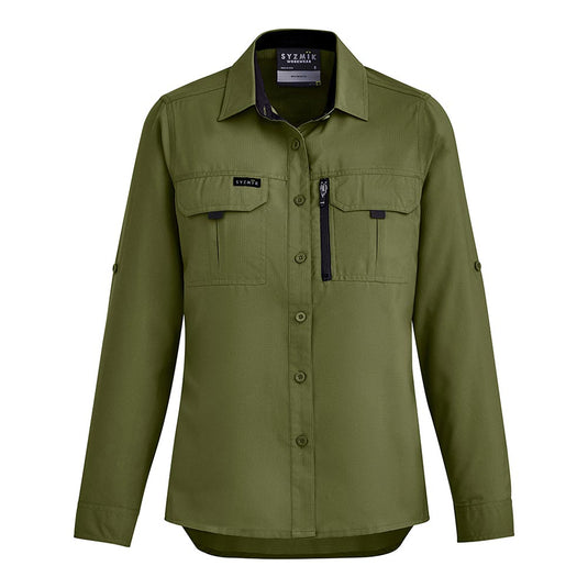 Syzmik Womens Long Sleeve Outdoor Shirt