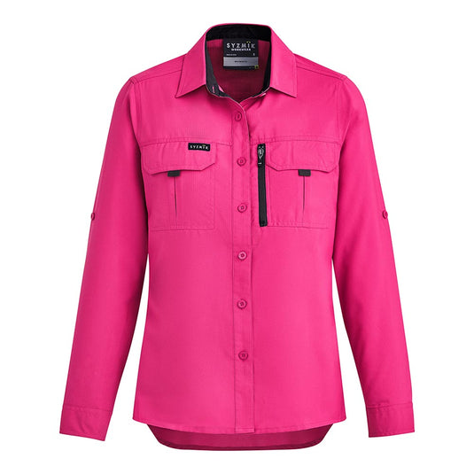 Syzmik Womens Long Sleeve Outdoor Shirt