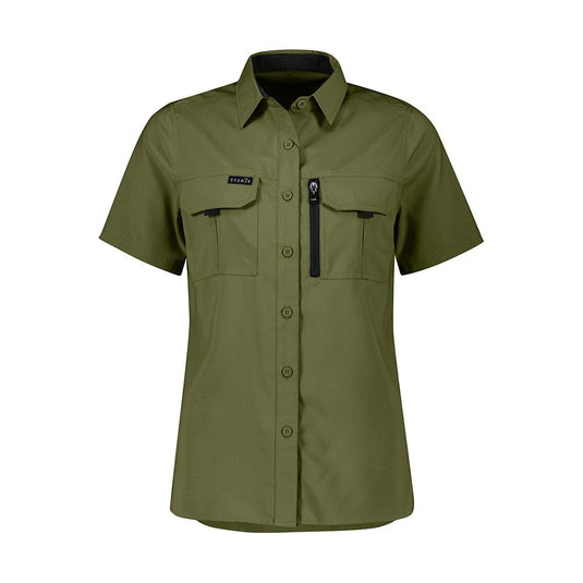 Syzmik Womens Outdoor Short Sleeve Shirt