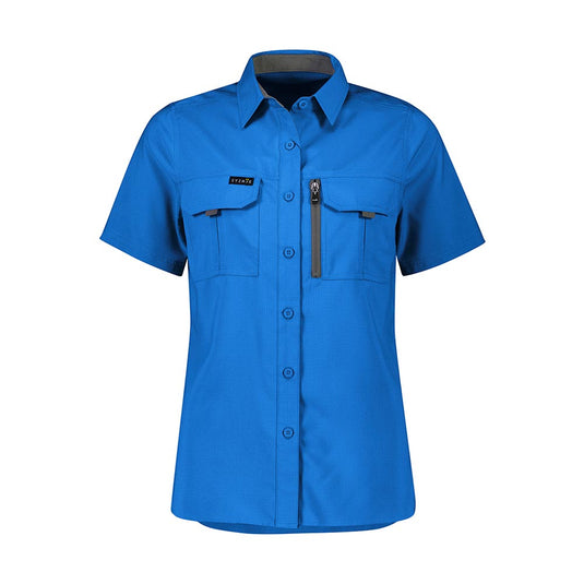Syzmik Womens Outdoor Short Sleeve Shirt