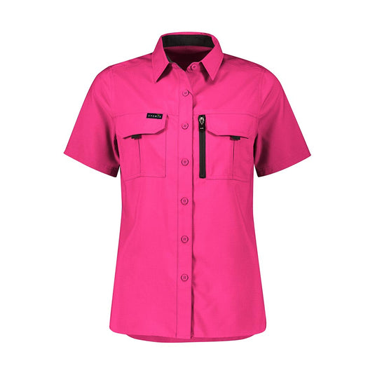 Syzmik Womens Outdoor Short Sleeve Shirt
