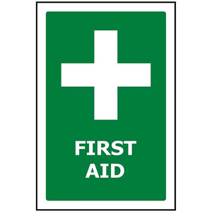 First Aid Sign: 240 x 340 ACM image