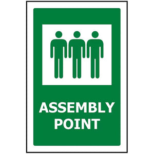 Assembly Point Sign 480 x 600 ACM image