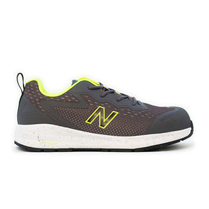 New Balance Logic Safety Shoe, Grey/Lime image