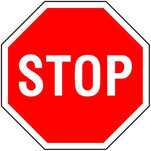 Reflective STOP Sign 1015 x 1015 ACM image