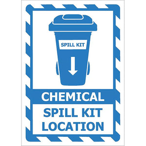 Spill Kit Chemical Sign 240 x 340 ACM image