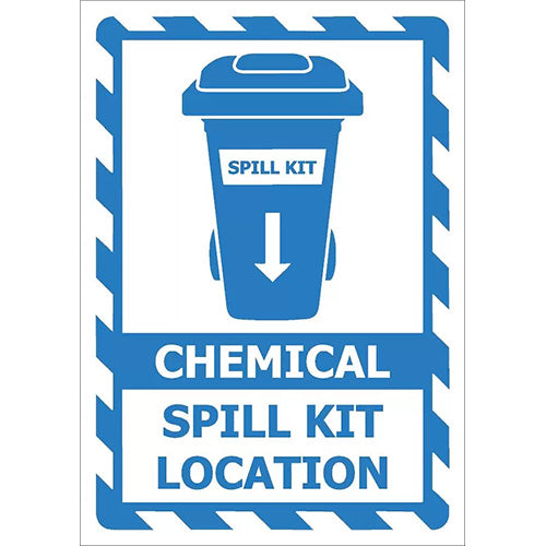 Spill Kit Chemical Sign 240 x 340 ACM