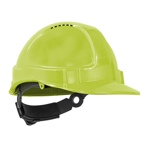 Esko Tuff-Nut Ratchet Helmet: Neon Yellow