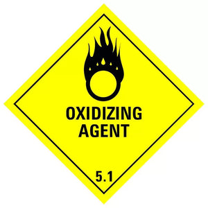 Oxidising Agent Class 5 Sign: 295 x 295 PVC image